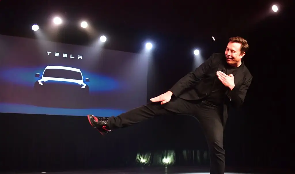 I think Elon Musk will be relatively happy with the way the Tesla performed (FREDERIC J. BROWN/AFP via Getty Images)