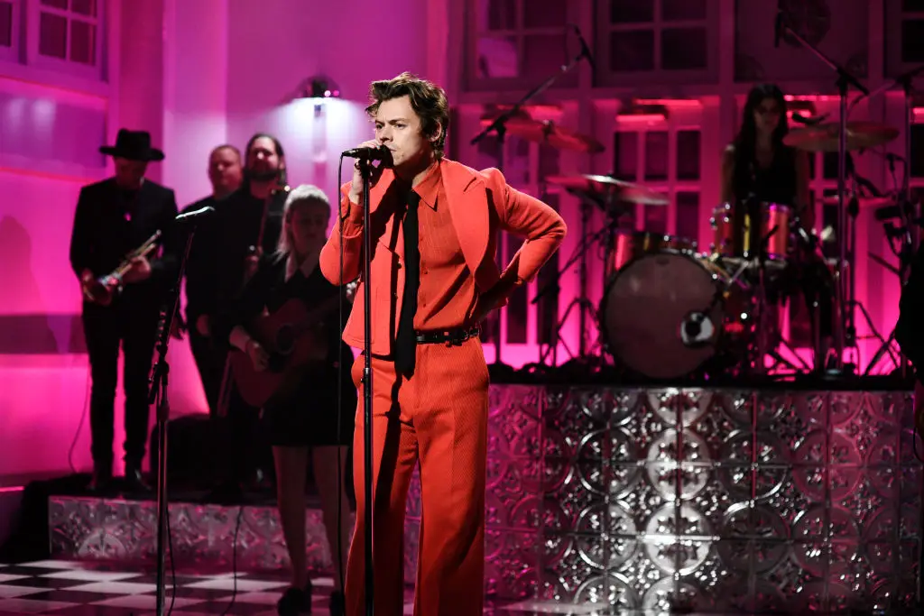 Harry Styles named Radiohead as the inspiration for his song Watermelon Sugar (Will Heath/NBC/NBCU Photo Bank via Getty Images)