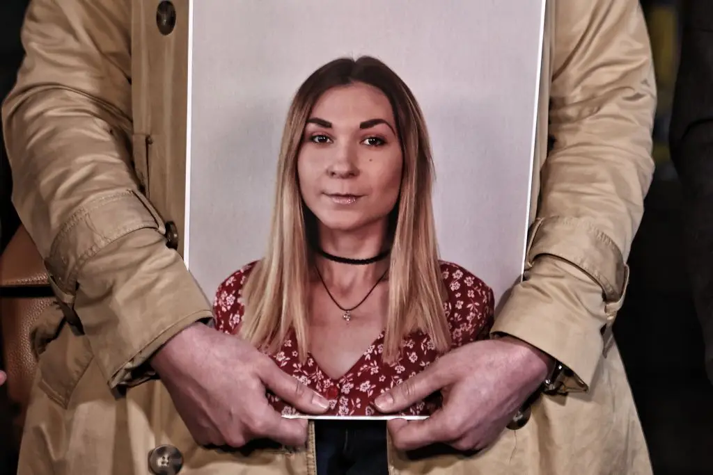 It's believed that the late journalist was tortured while in captivity (Yan Dobronosov/Global Images Ukraine via Getty Images)