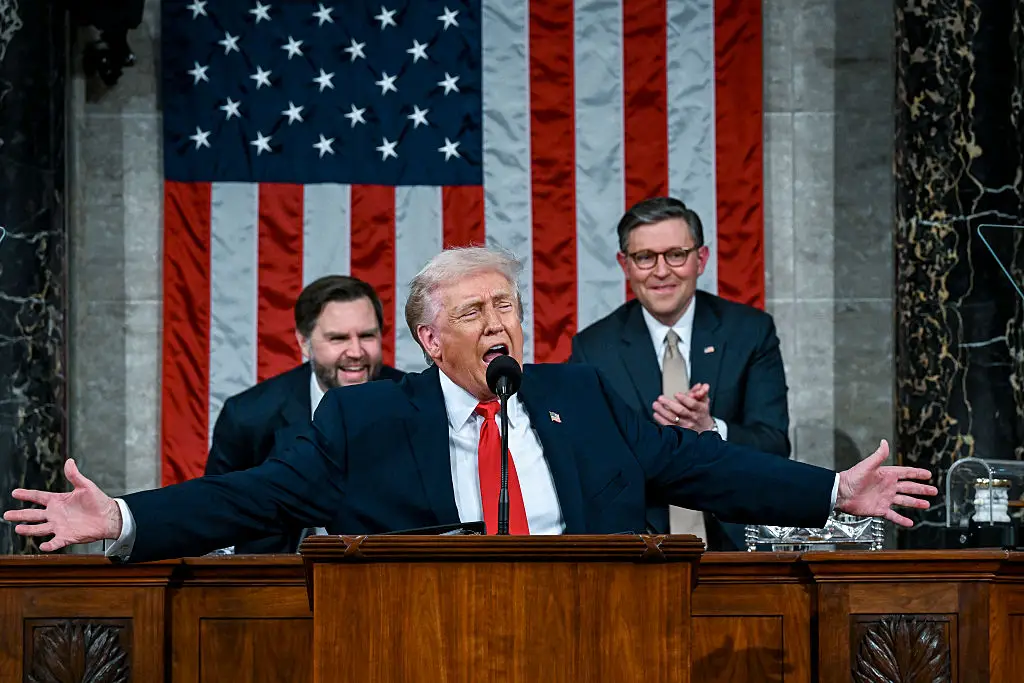 Trump's State of the Union address has been fact checked (Kenny Holston-Pool/Getty Images)