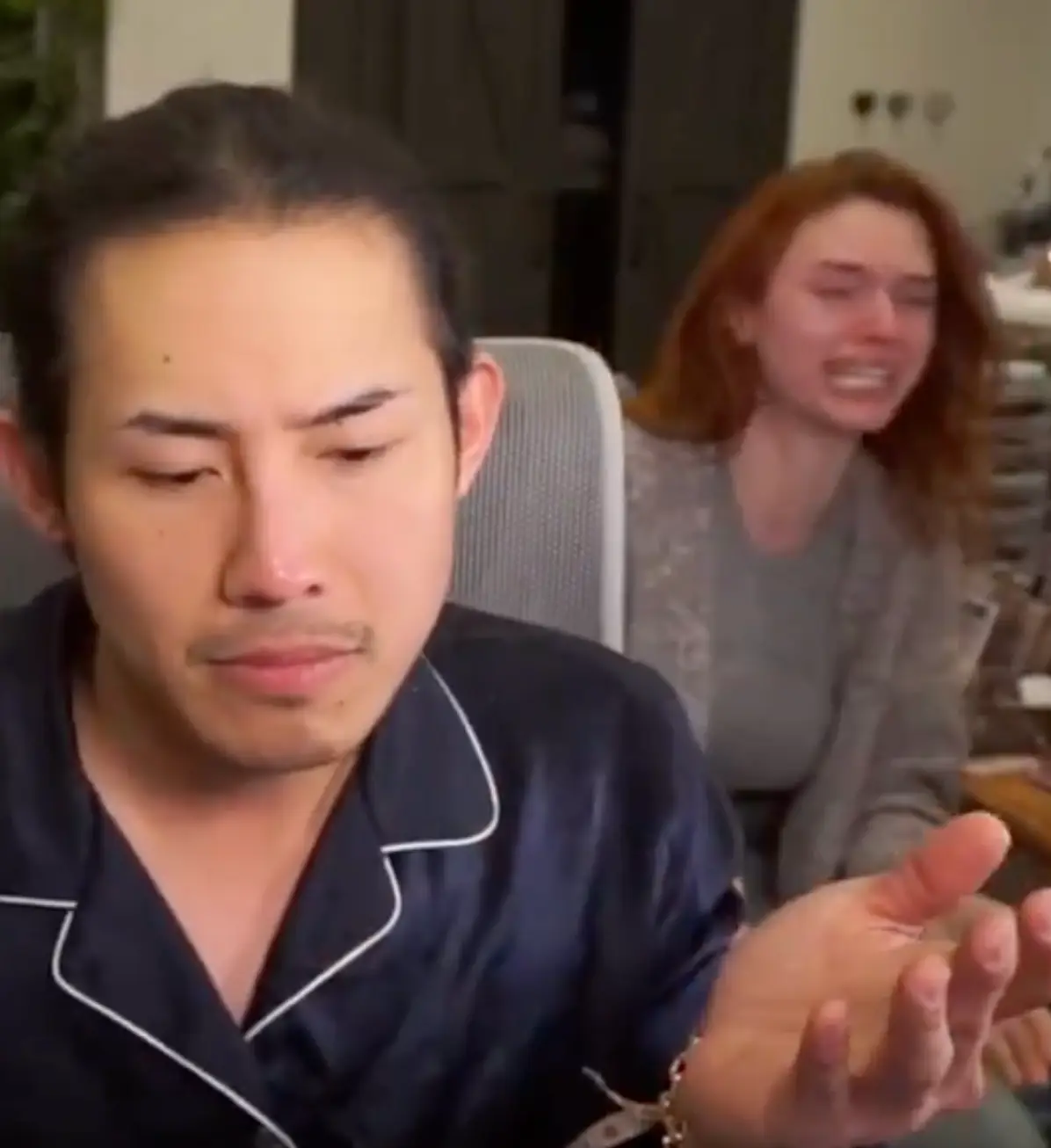 The pair reportedly argued on stream for hours (Kick/Amouranth)