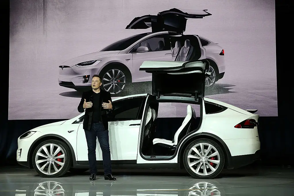 Tesla's sales have fallen over the past year. (Justin Sullivan/Getty Images)