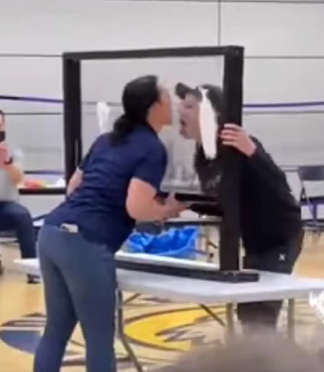 Students and parents were not impressed by the game.