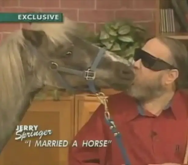 Mark and his 'wife' Pixel.