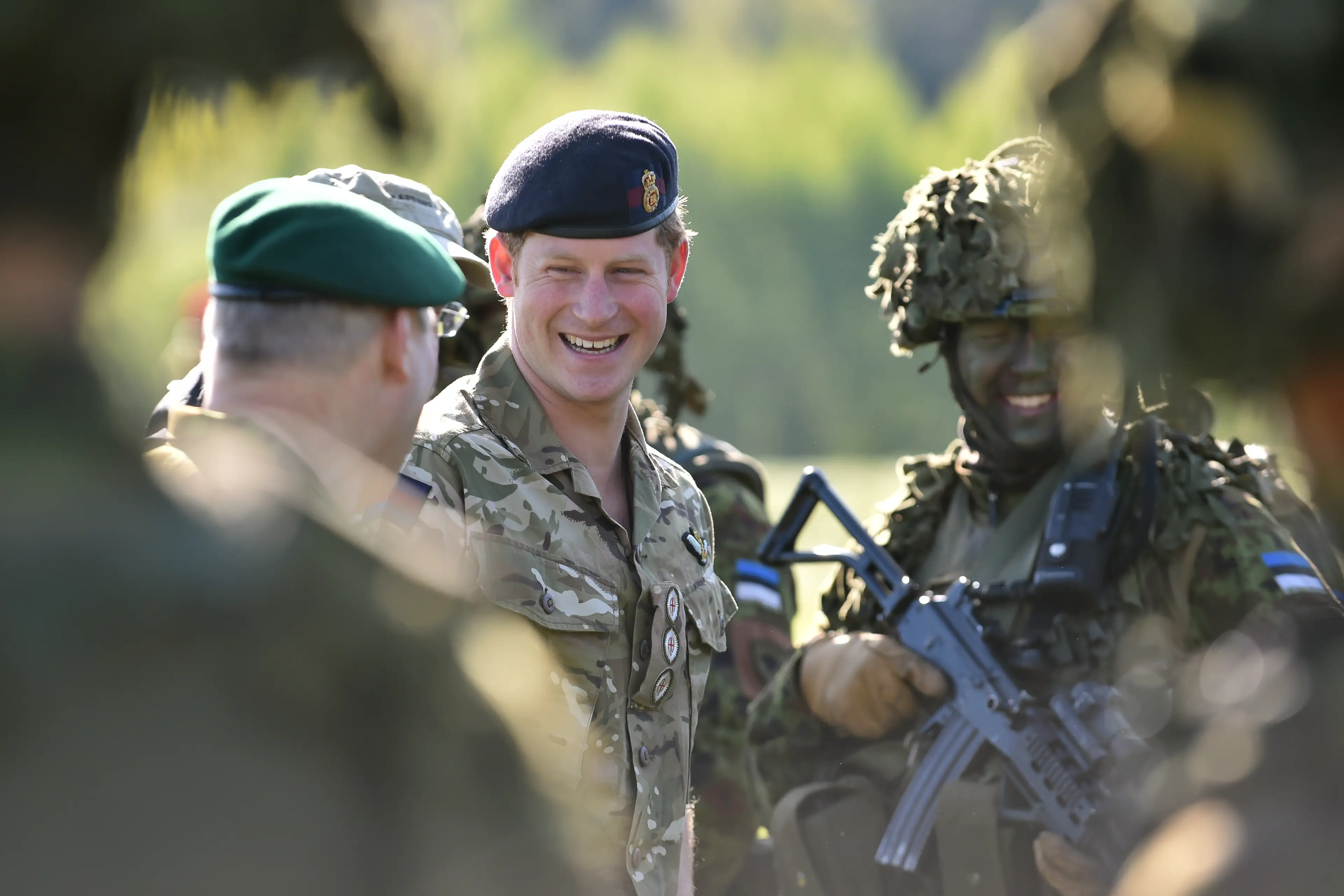 The Duke of Sussex served in the British army for 10 years (Joe Giddens - Pool/Getty Images)