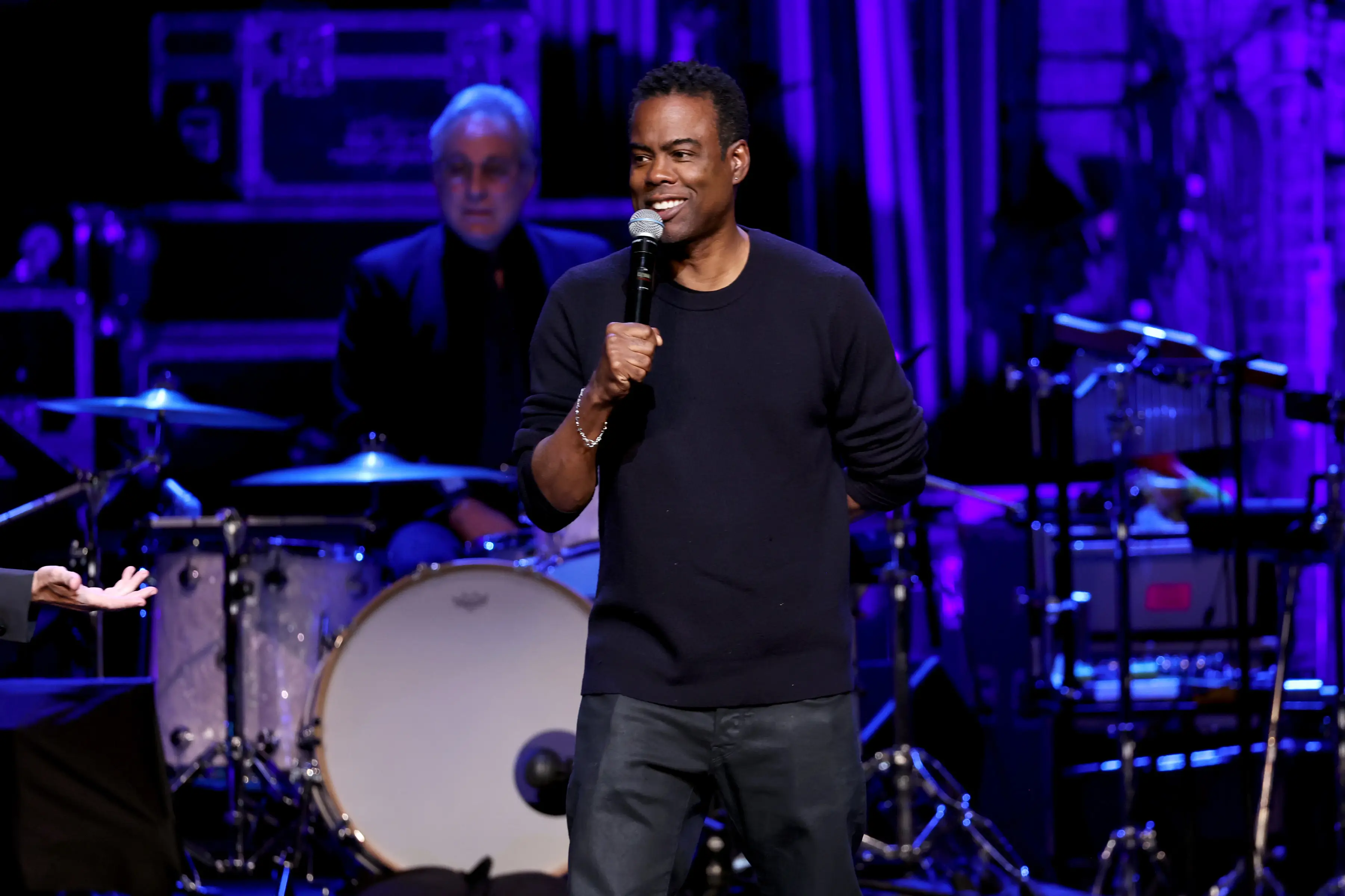 Chris Rock ended up doing a 'very short set' (Jamie McCarthy/Getty Images for Night of Too Many Stars)
