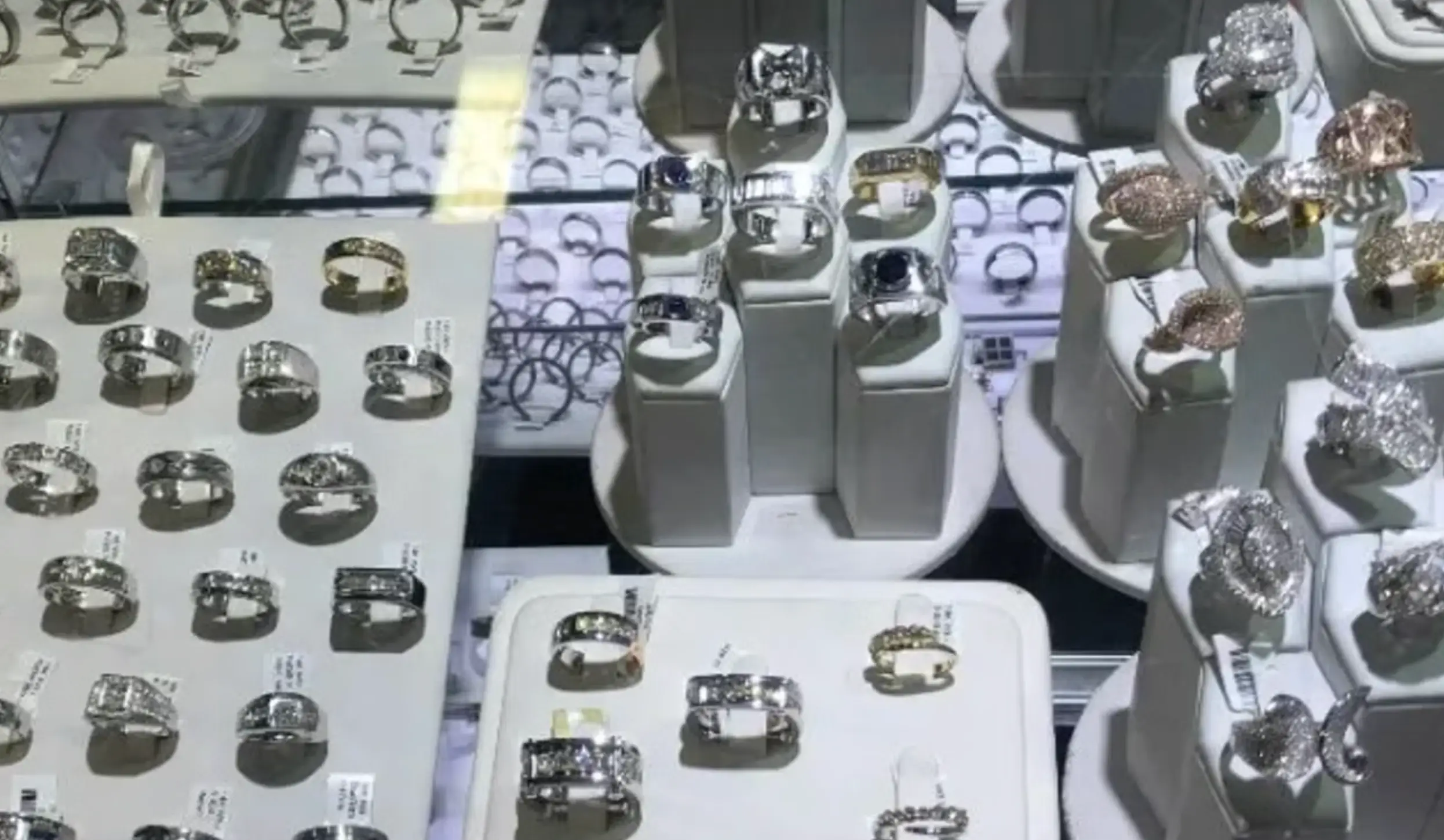 Some of the stolen jewelry (FBI)