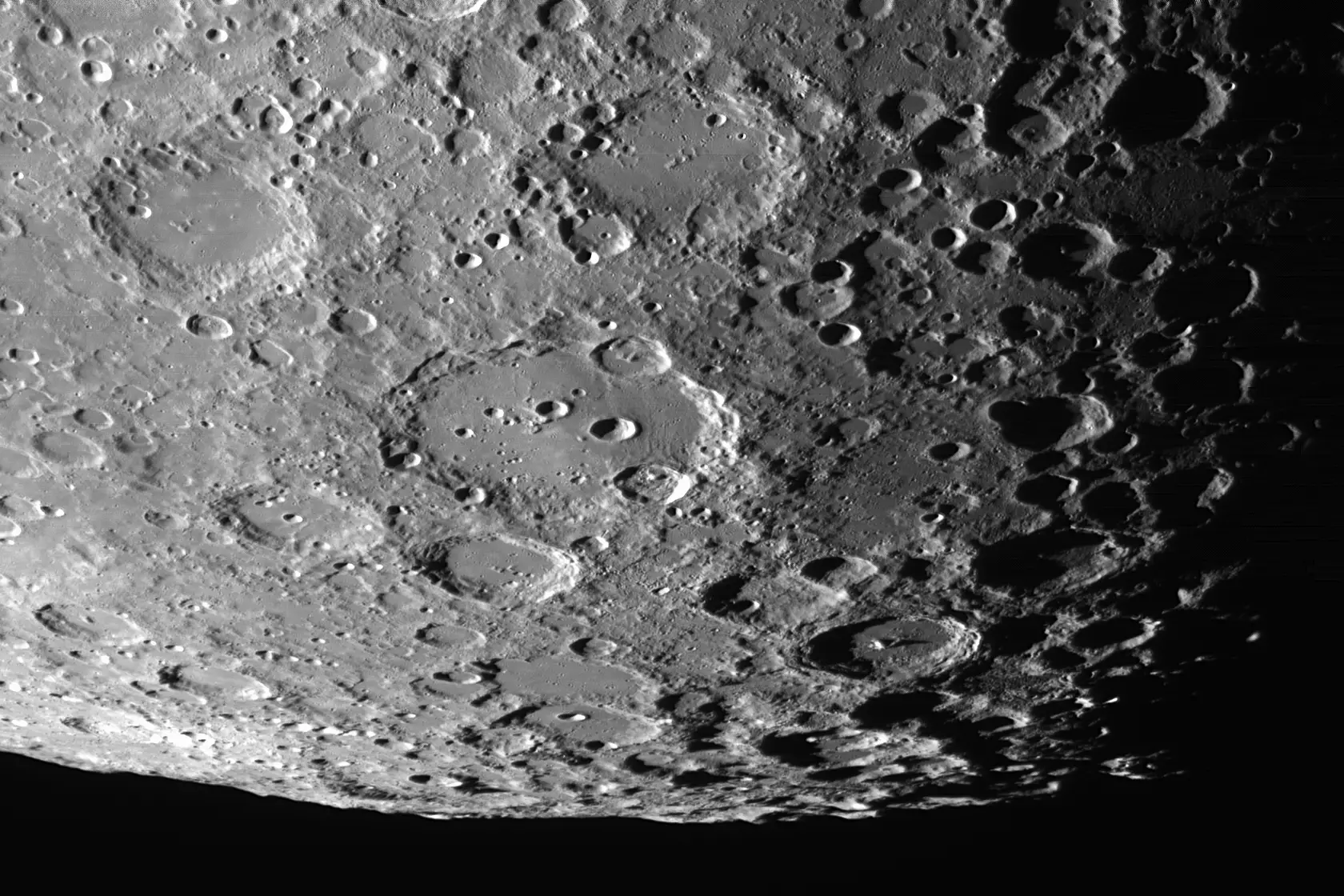Thousands of craters cover the moon from collisions throughout its lifetime (Lorenzo Di Cola/NurPhoto via Getty Images)