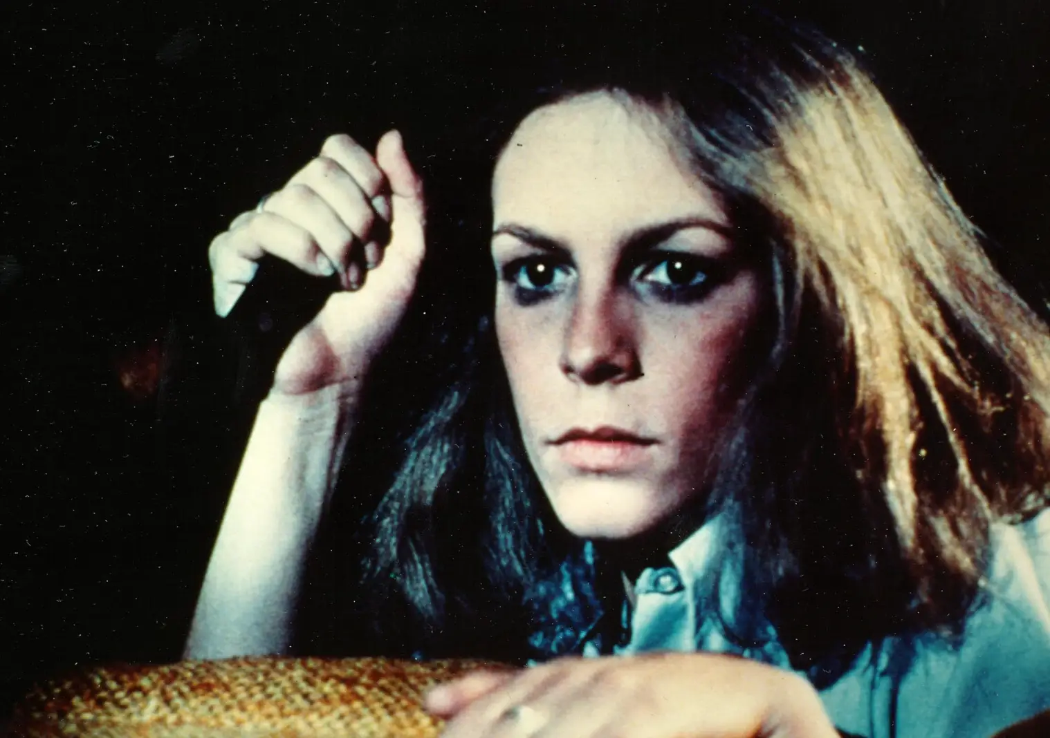 You when you hear a noise in the house after watching 'Halloween' (Compass International Pictures) 