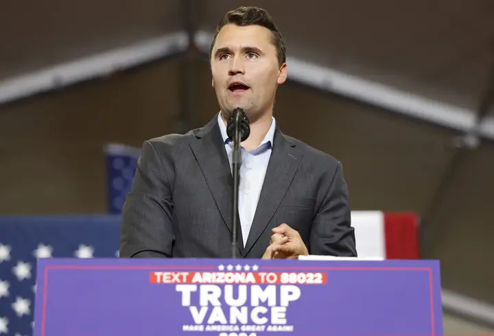 Charlie Kirk saved other people's lives on the day he died, according to a surgeon (Anna Moneymaker/Getty Images)