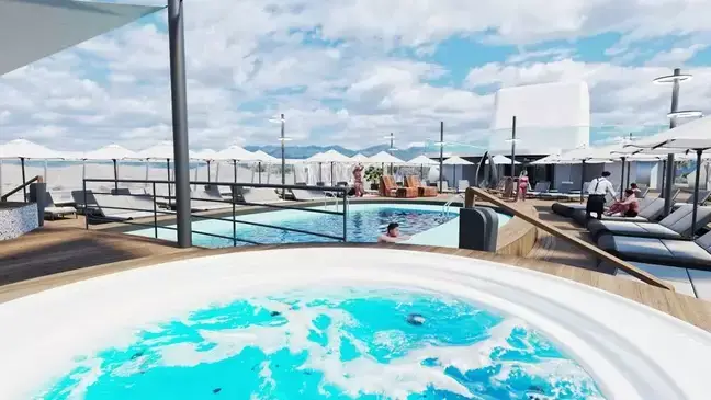 The cruise is set to travel across all seven continents and 135 countries.