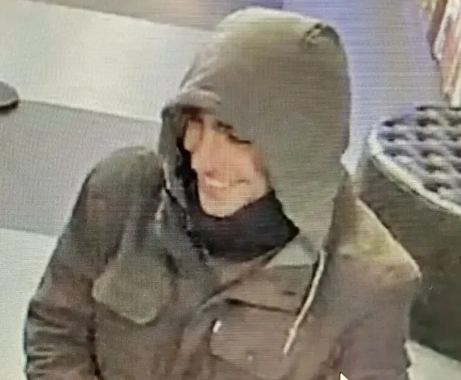 Police put out an appeal for information after a suspect appeared on CCTV (DCPI)