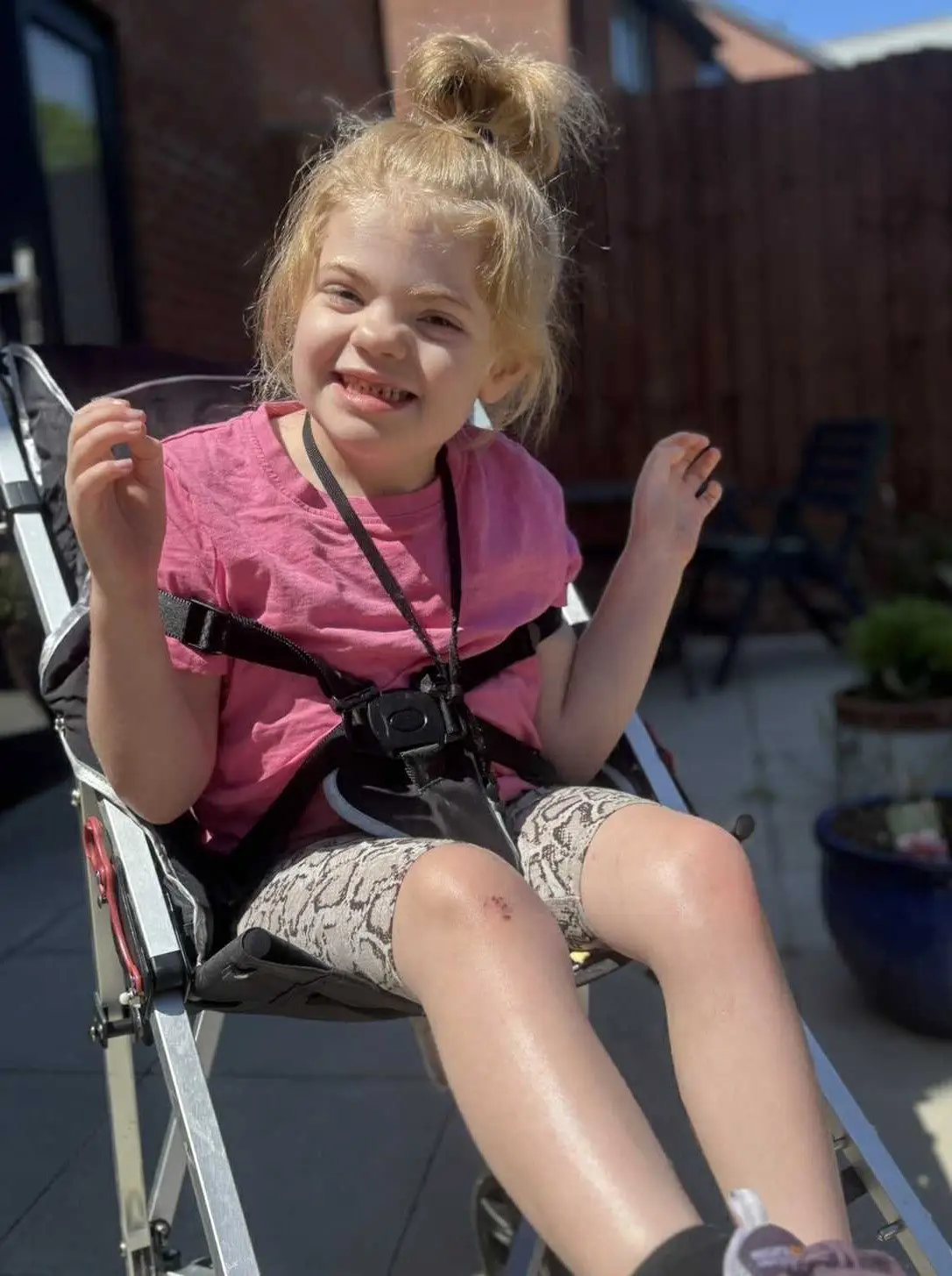 Esme's mother and grandmother noticed small changes in the toddler (SWNS)