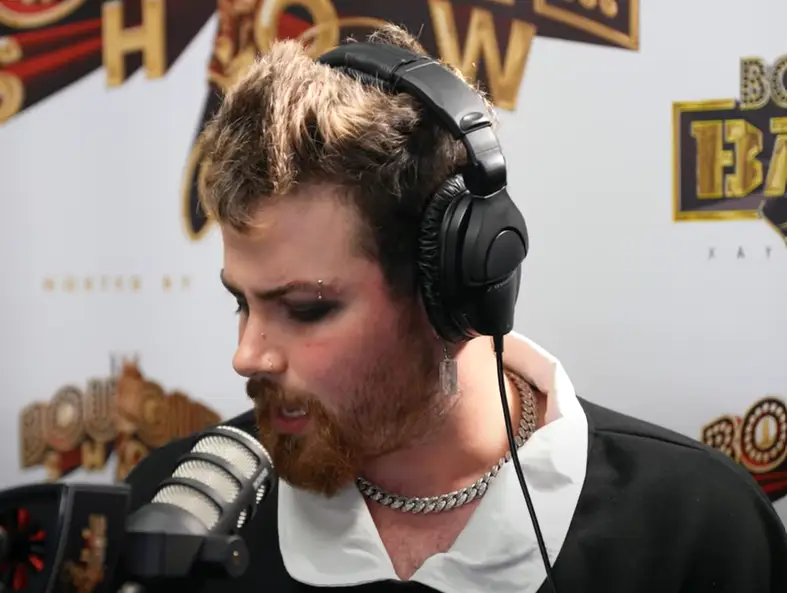 The sex director chose to work in the industry at 18. (YouTube/The Bougie Show)