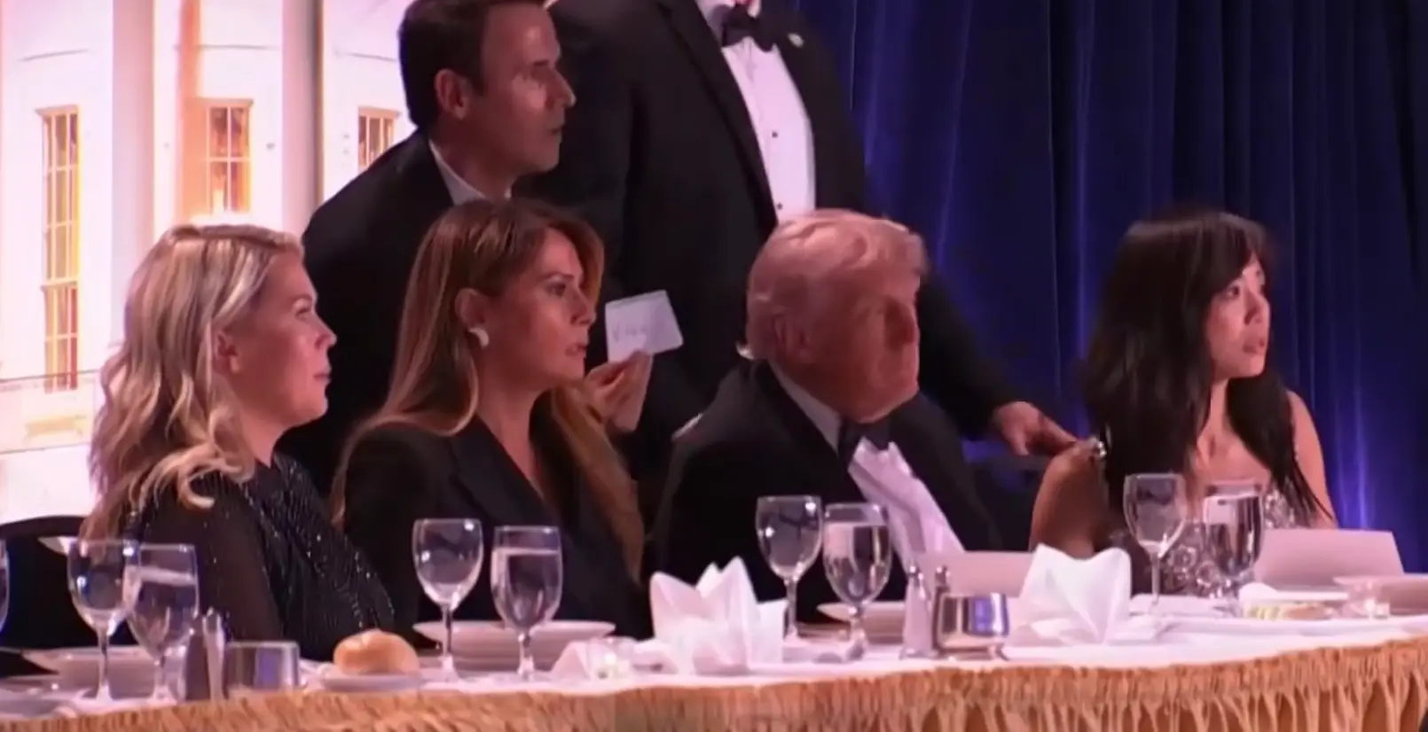 The exact moment the shots rang out was caught on camera (USA Today) 