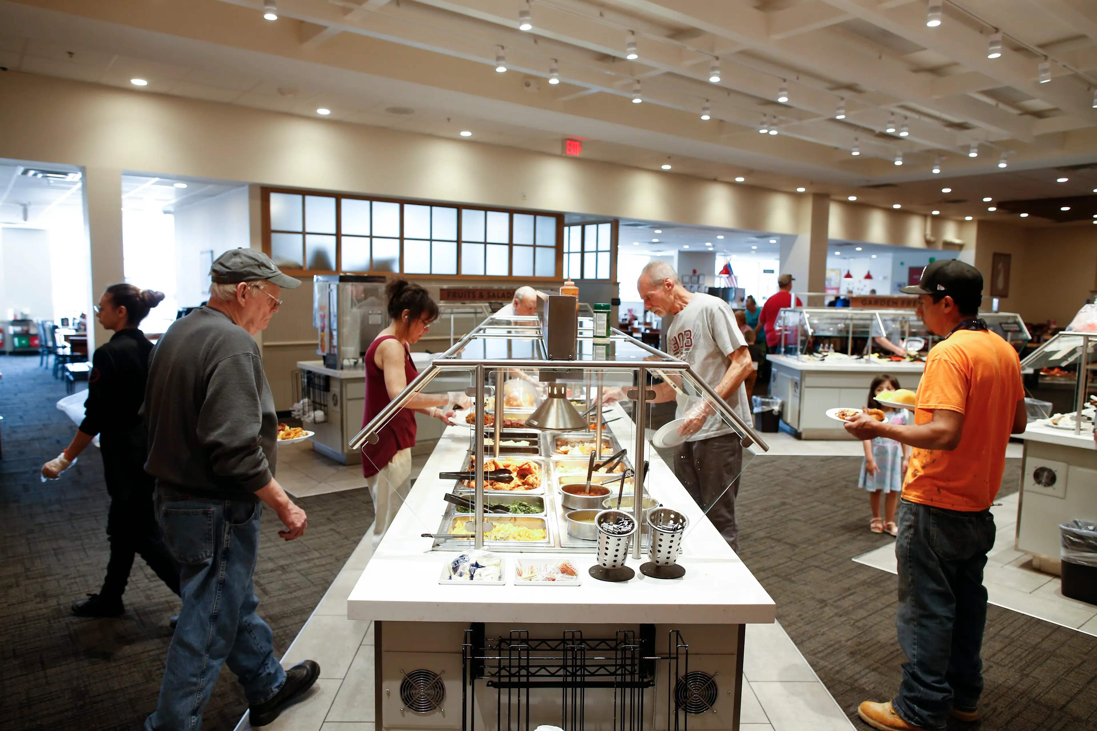 Jerry wanted to take his family to the Golden Corral to celebrate (Getty Stock Photo)