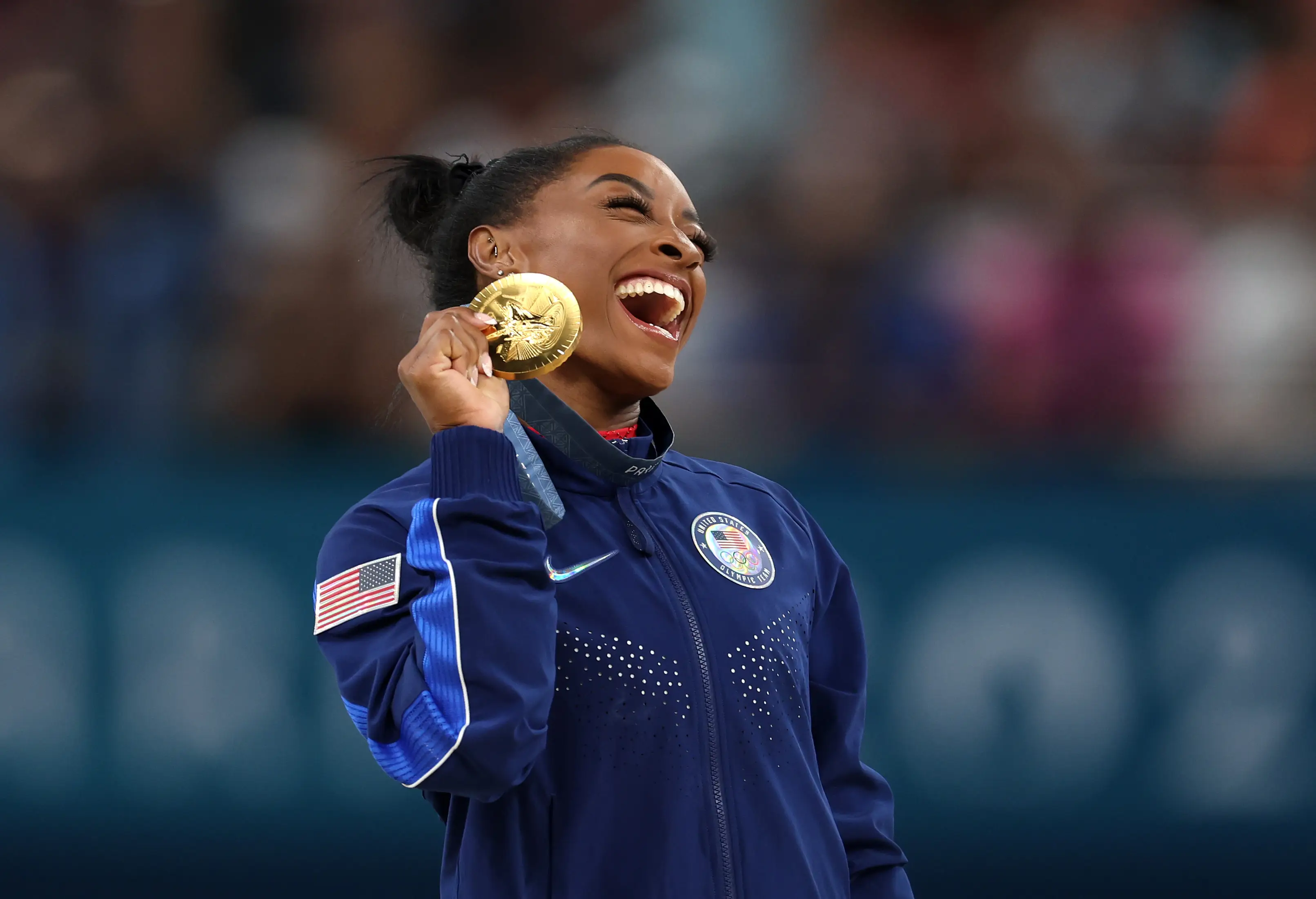 Simone Biles has bossed the Olympics. (Julian Finney/Getty Images)