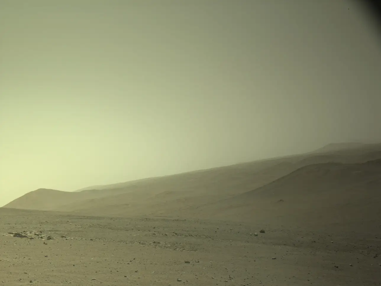 NASA said the images from Mars were taken on November 30 (NASA/JPL-Caltech)