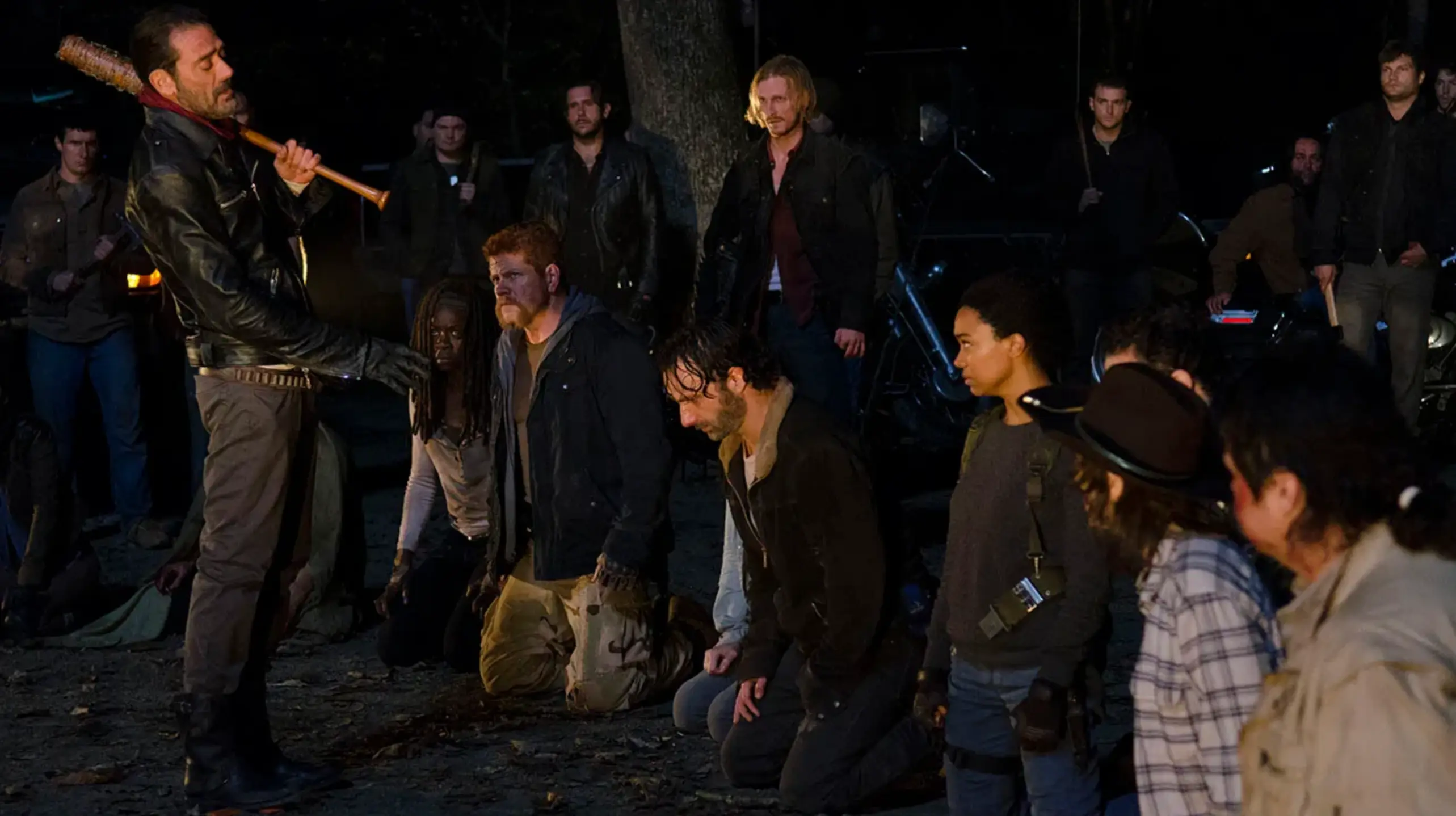 Jeffrey Dean Morgan played villain Negan. (AMC)