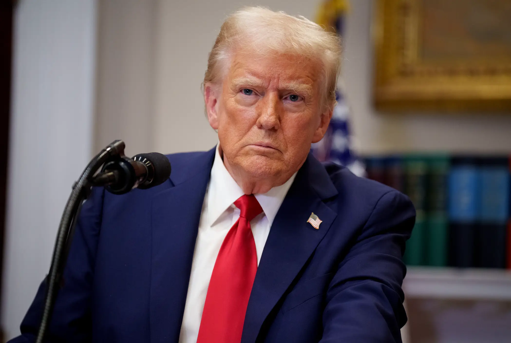 Donald Trump hit out at the EU in a new Truth Social post (Andrew Harnik/Getty Images)