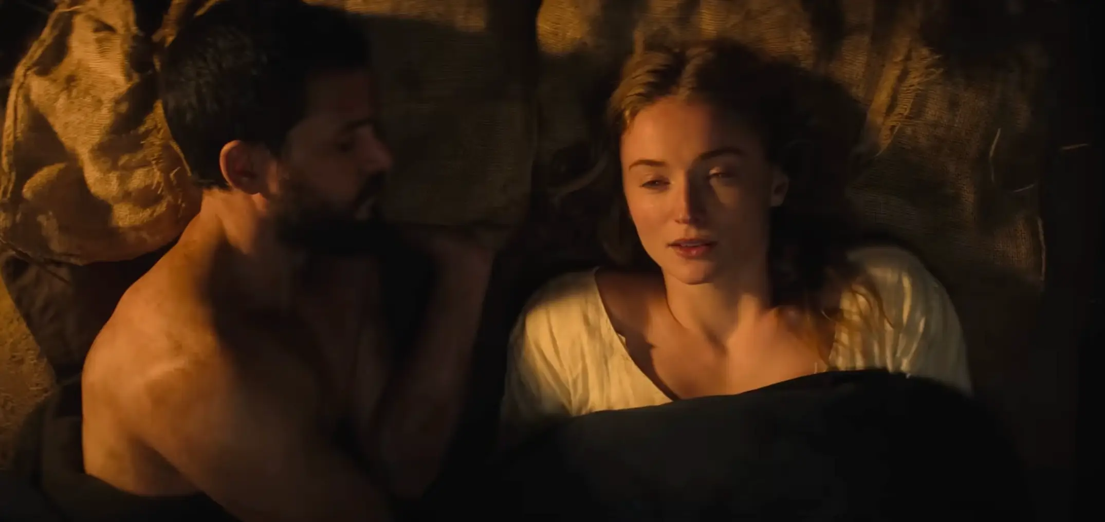 The pair share some intimate scenes (Lionsgate)