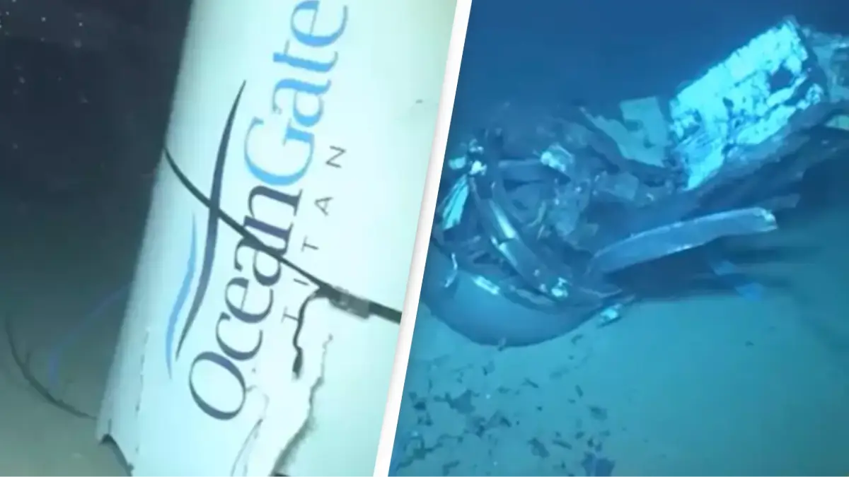 People spot incredible detail in images of imploded Titan sub lying on sea floor