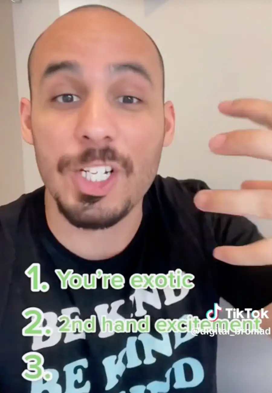 Austin Abeyta is promoting the 'passport bro' lifestyle.