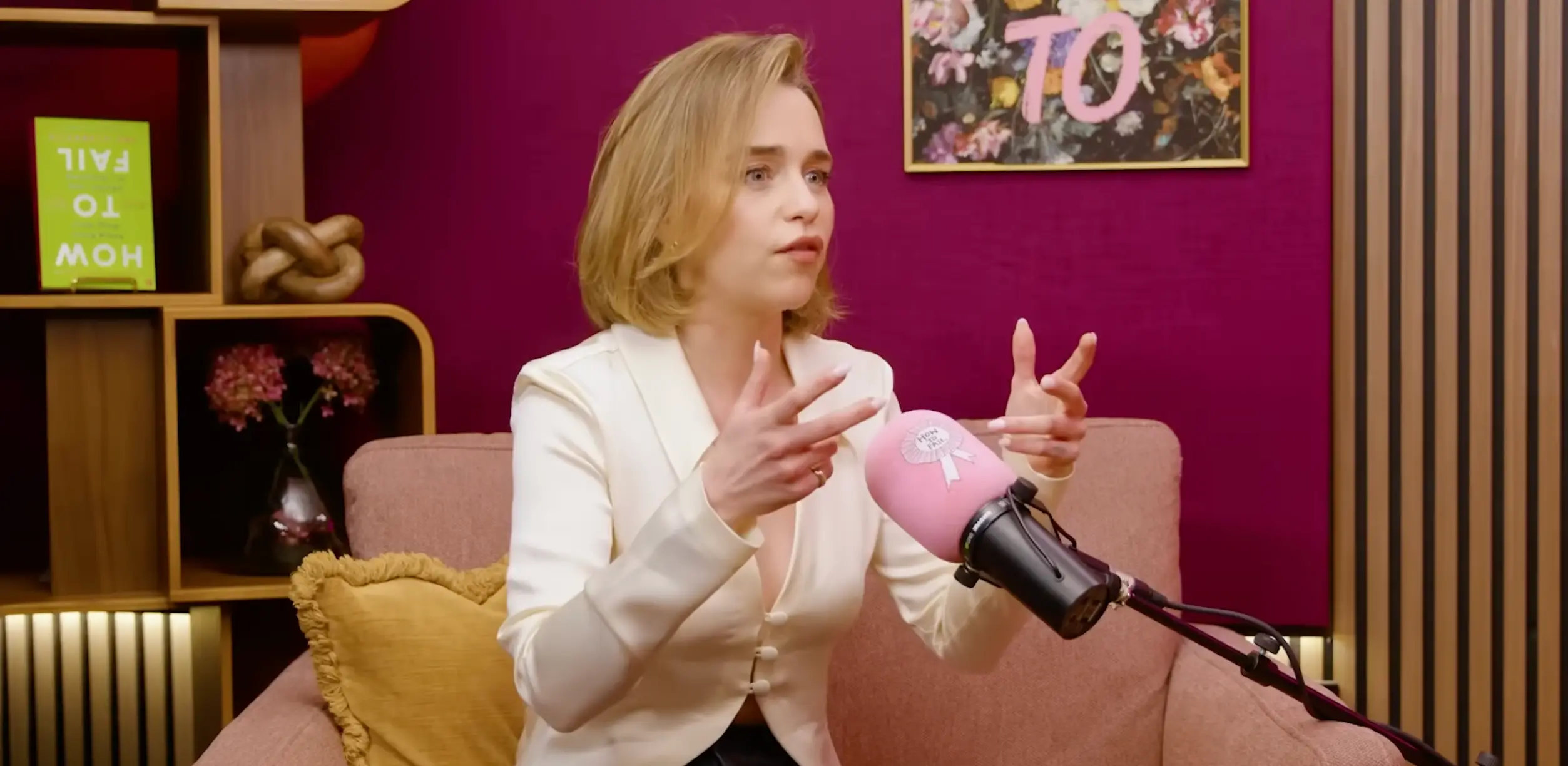 Clarke candidly spoke about her health struggles during Elizabeth Day’s How To Fail podcast (YouTube/How To Fail With Elizabeth Day)
