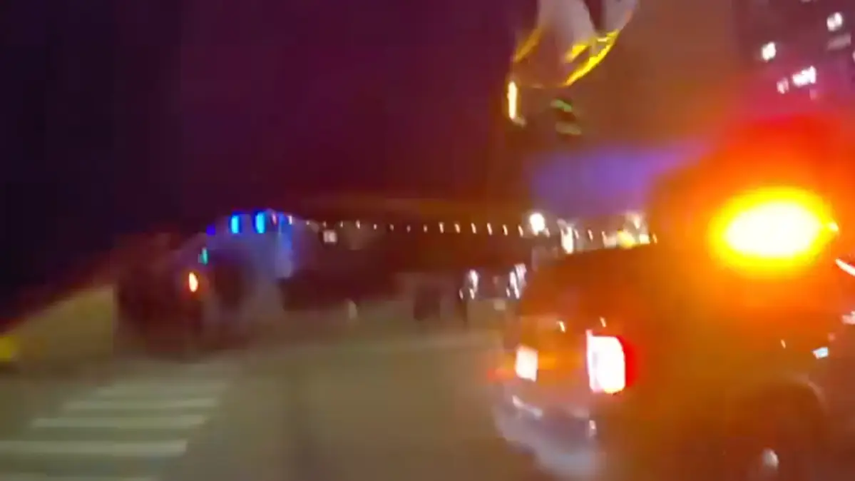 Disturbing bodycam footage reveals police officer fatally shooting teenager fleeing from a separate incident