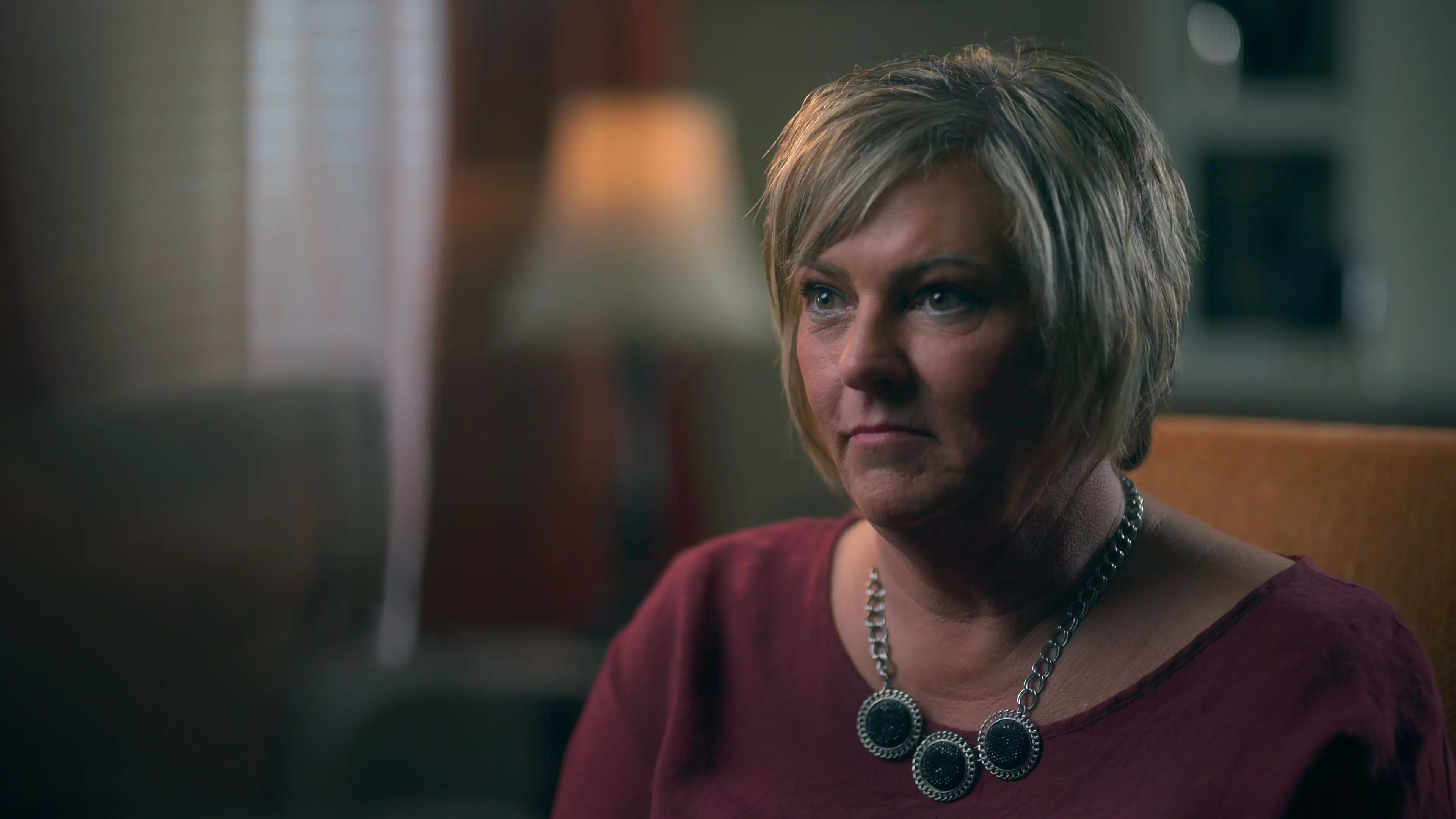 Shawna survived after being shot in the fact (Image: Netflix)
