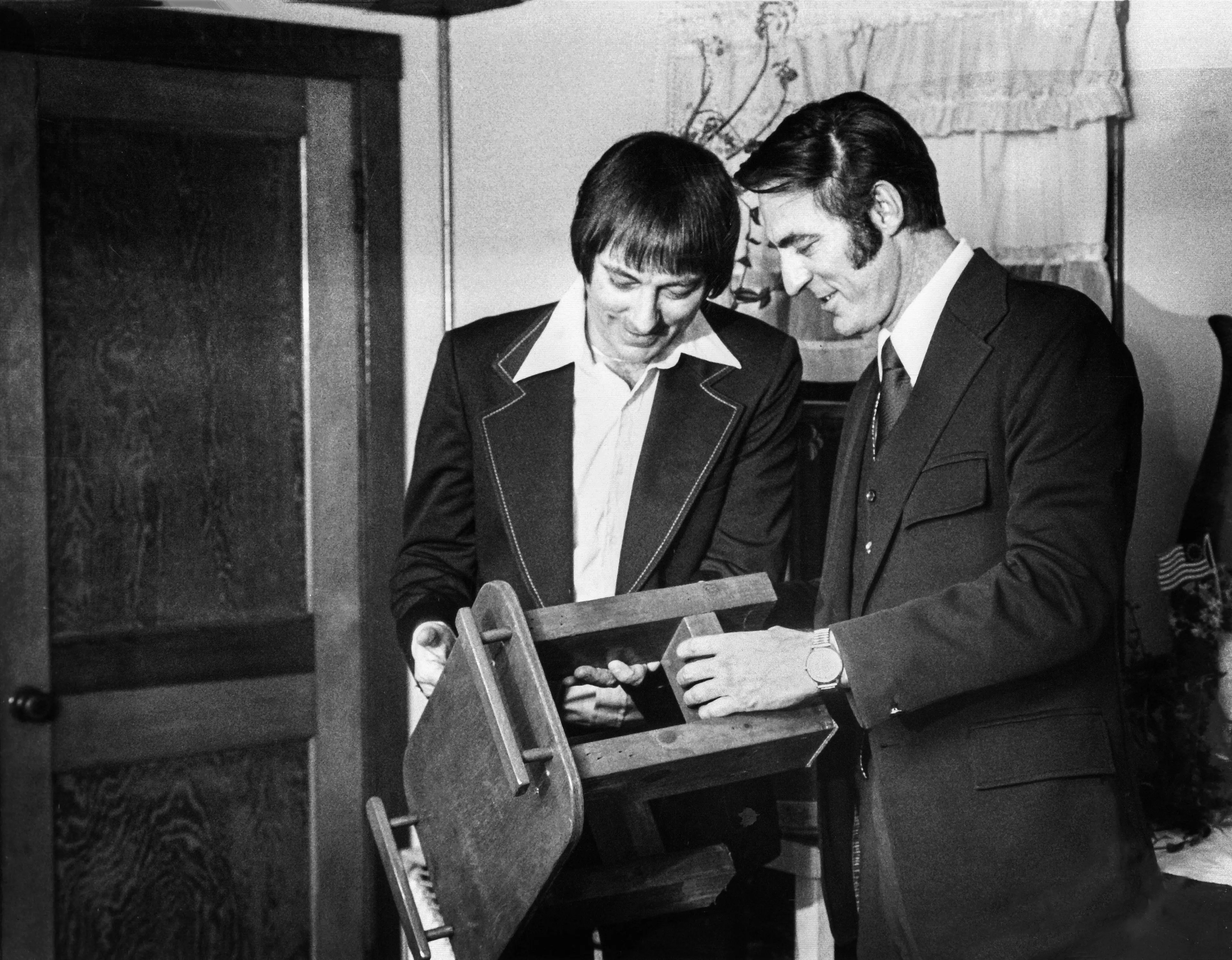 The twins picked up the exact same hobbies in life.