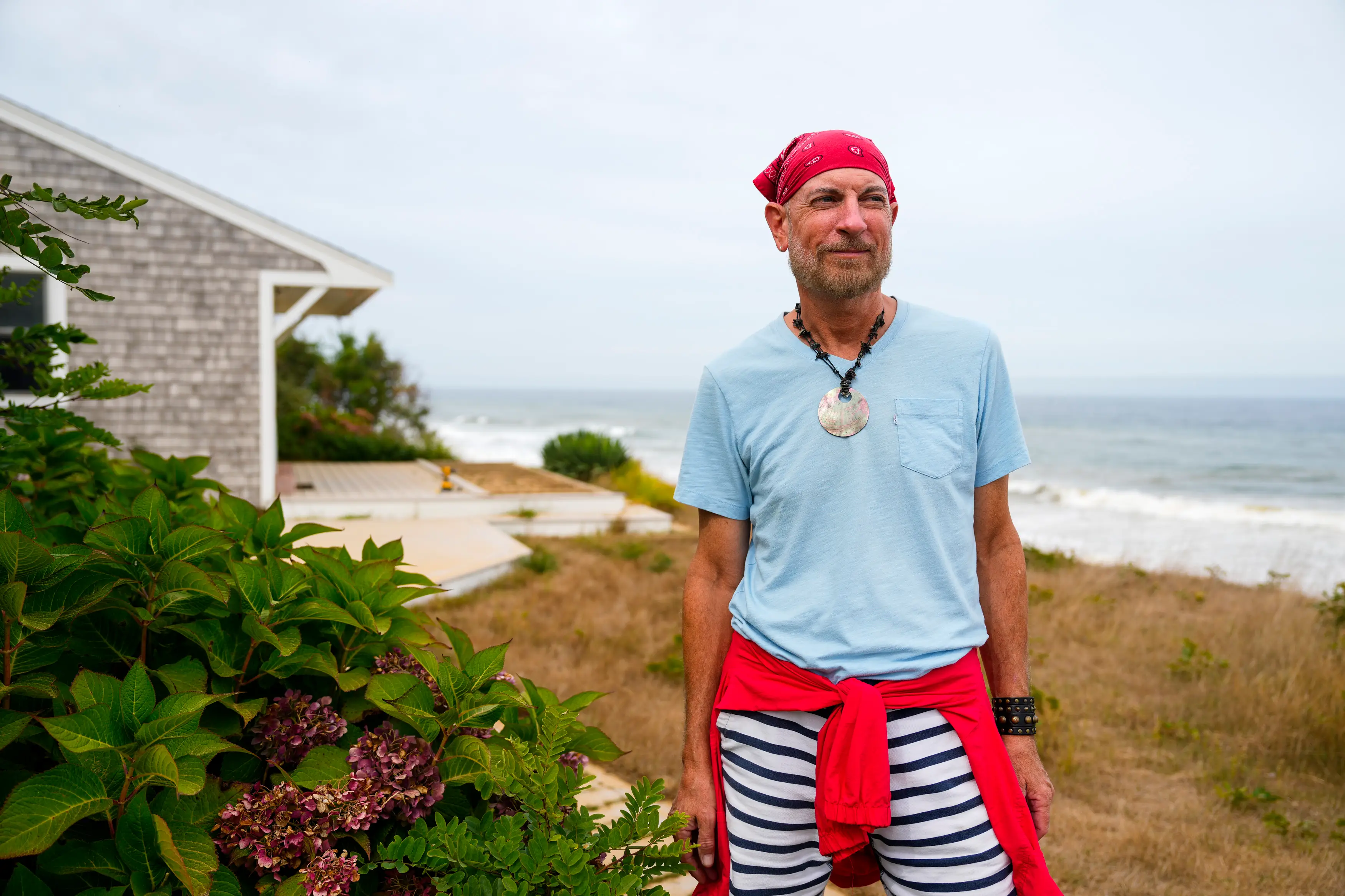 David Moot's house will likely be washed away within 10 years (Kayla Bartkowski/The Boston Globe via Getty Images) 