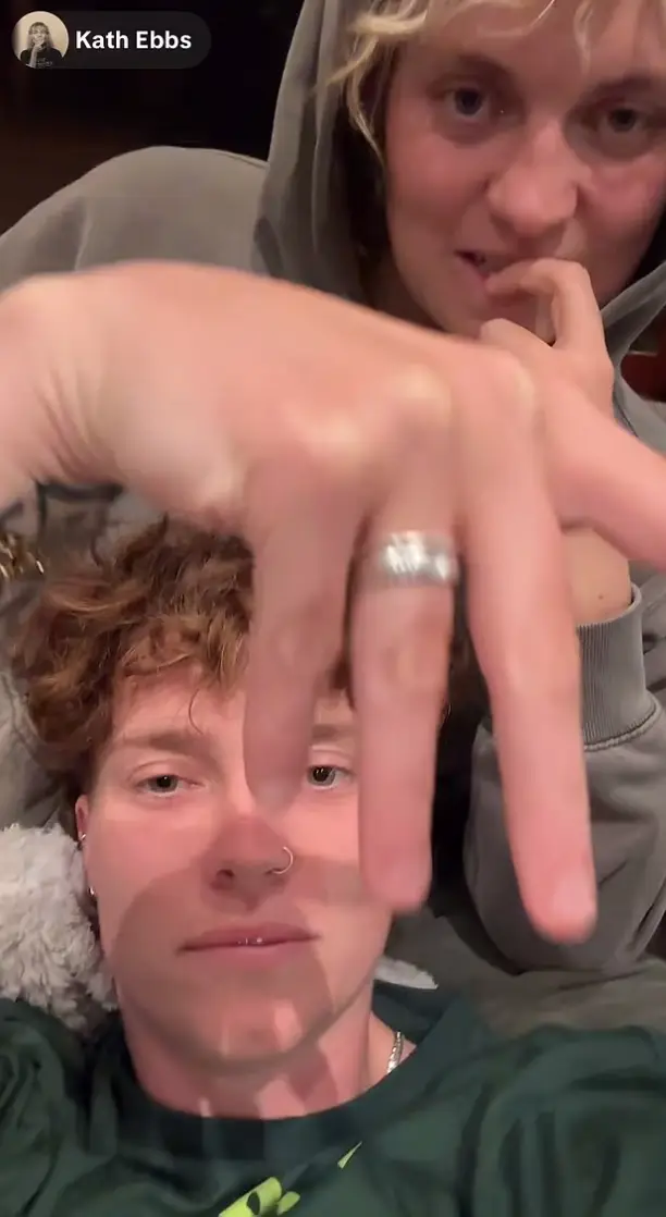Ebbs is now engaged (Instagram/@kathebbs)