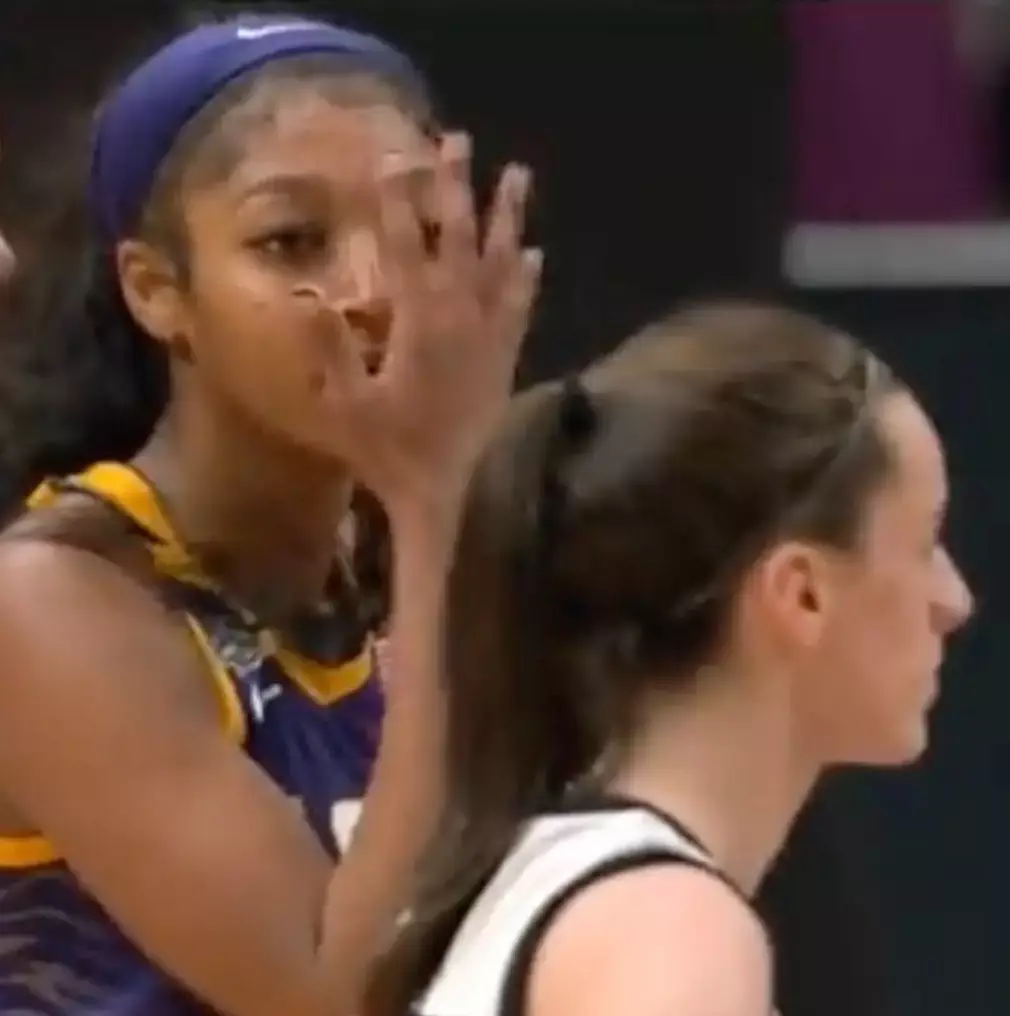 Reese mocked Clark during their recent NCAA final.