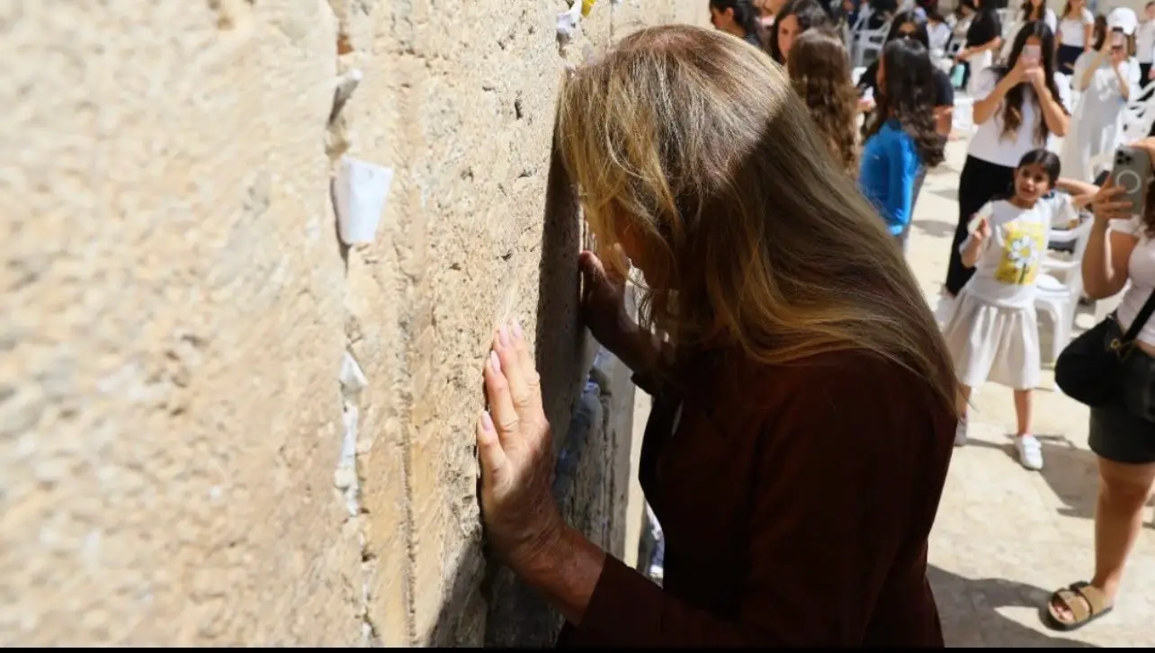 'My heart is here, with the beautiful people, in @Israel', she wrote (Twitter/@Caitlyn_Jenner)