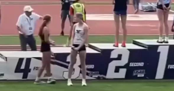 The pair stepped down from the podium after their win in summer (Fox News)