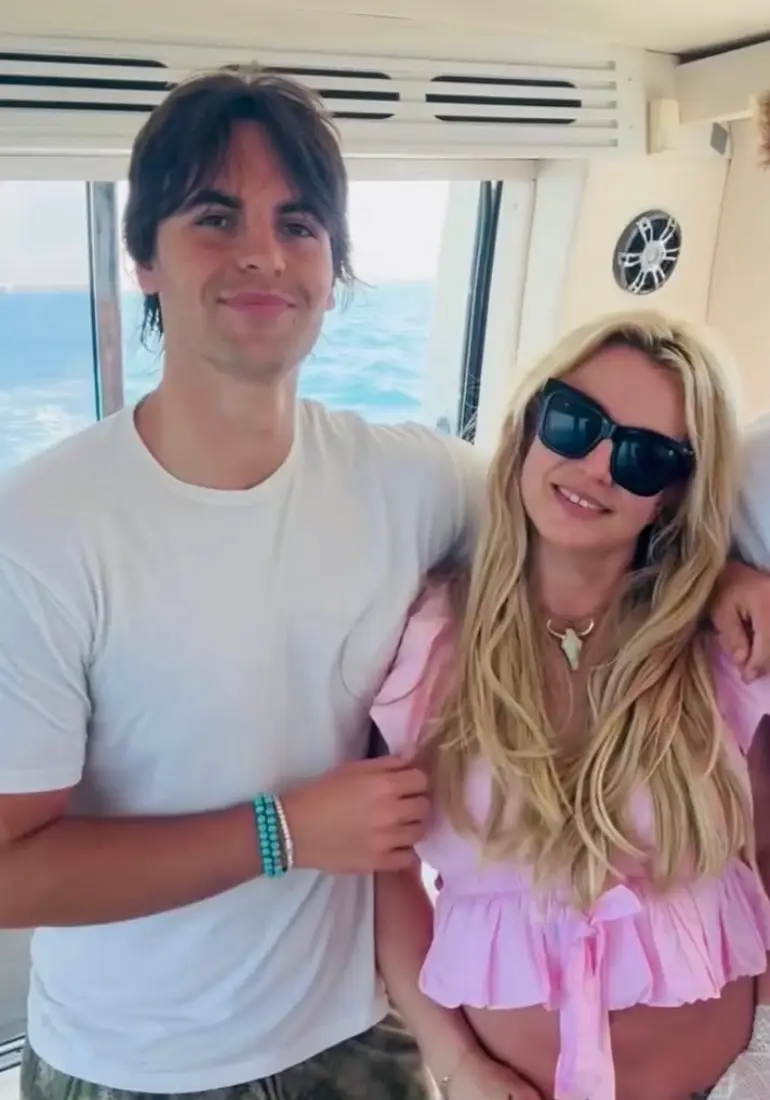 Britney Spears' eldest son has reportedly changed his surname to Spears on Instagram (britneyspears/Instagram)