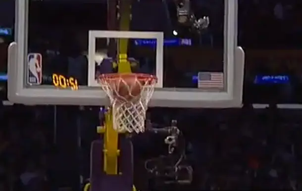 Olmos made the shot look effortless.