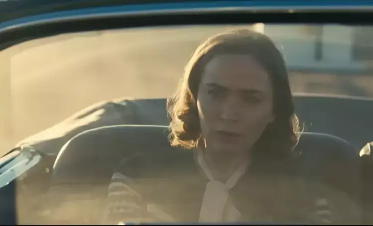 Emily Blunt in Oppenheimer.