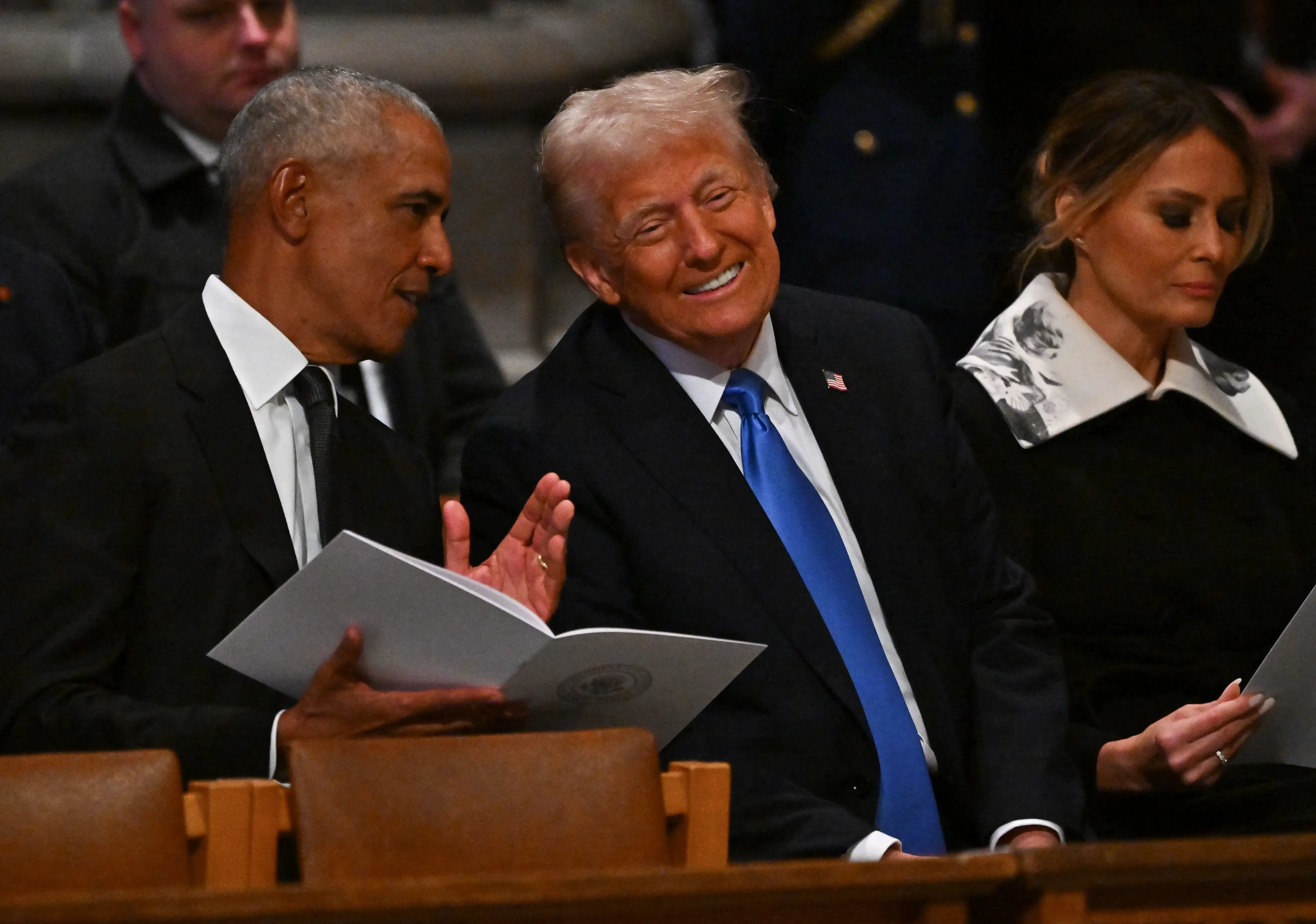 Obama has seemingly criticised Trump (RICKY CARIOTI/POOL/AFP via Getty Images)