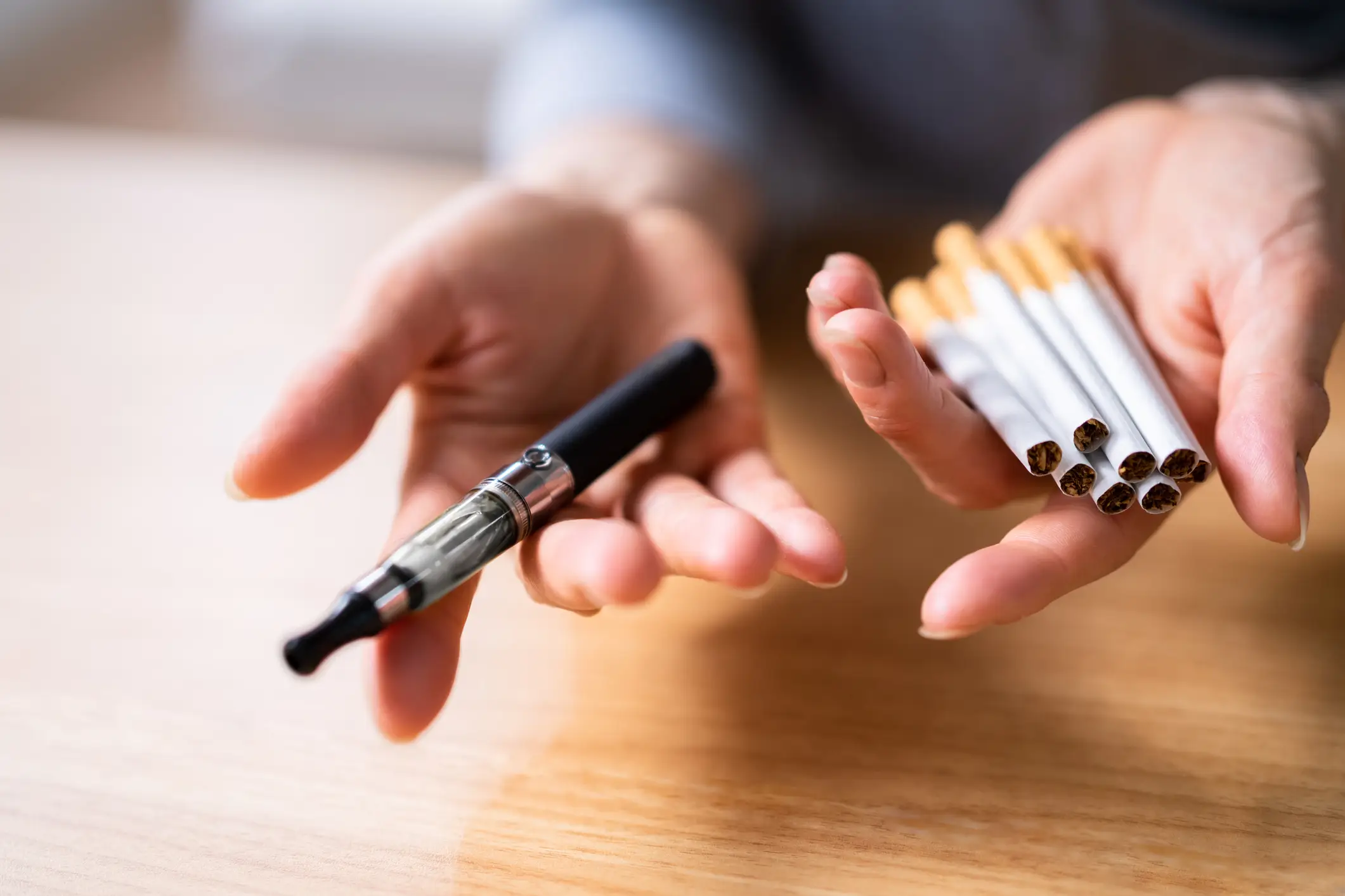 Repeated nicotine use can leave the brain accustomed to the regular stimulation (AndreyPopov/Getty Images)