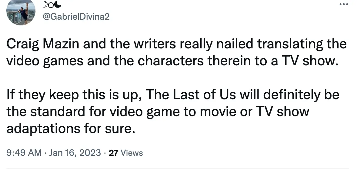 Fans have praised how well the game translates to TV.