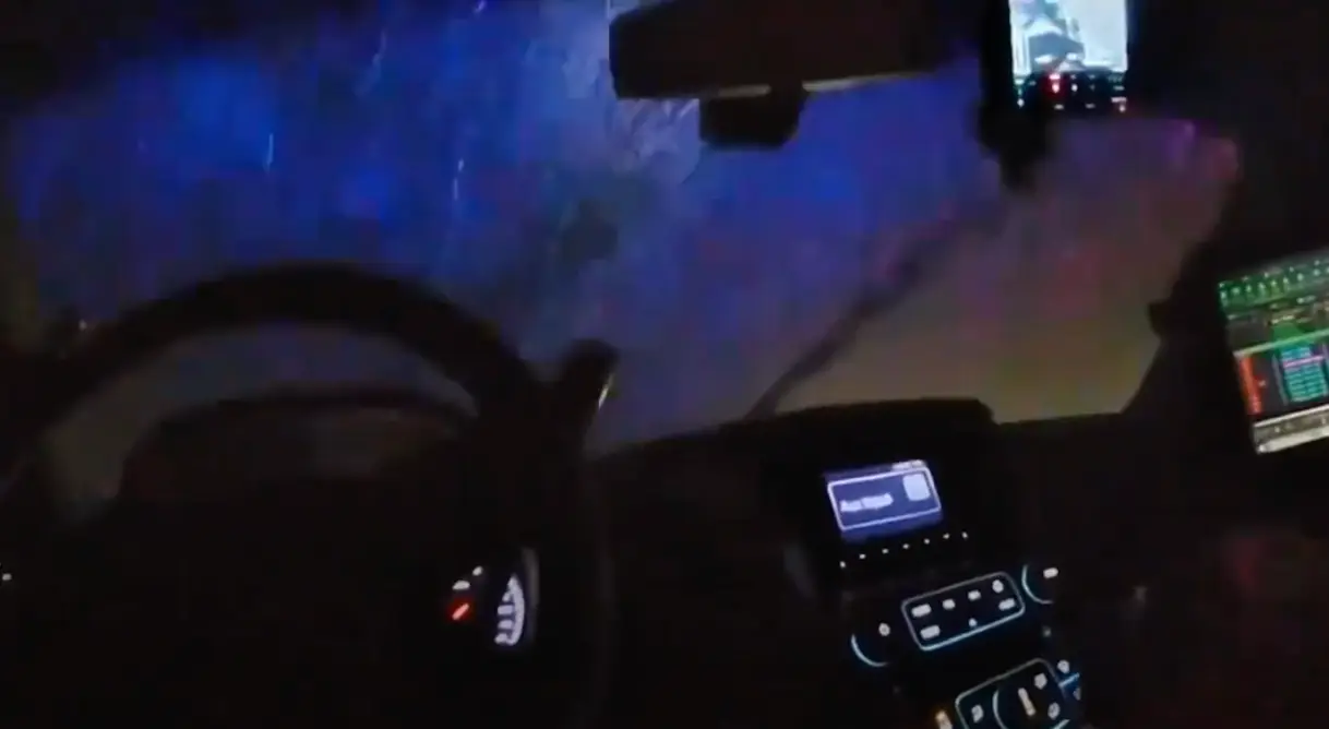 Deputy Hollingsworth was on the scene helping motorists.