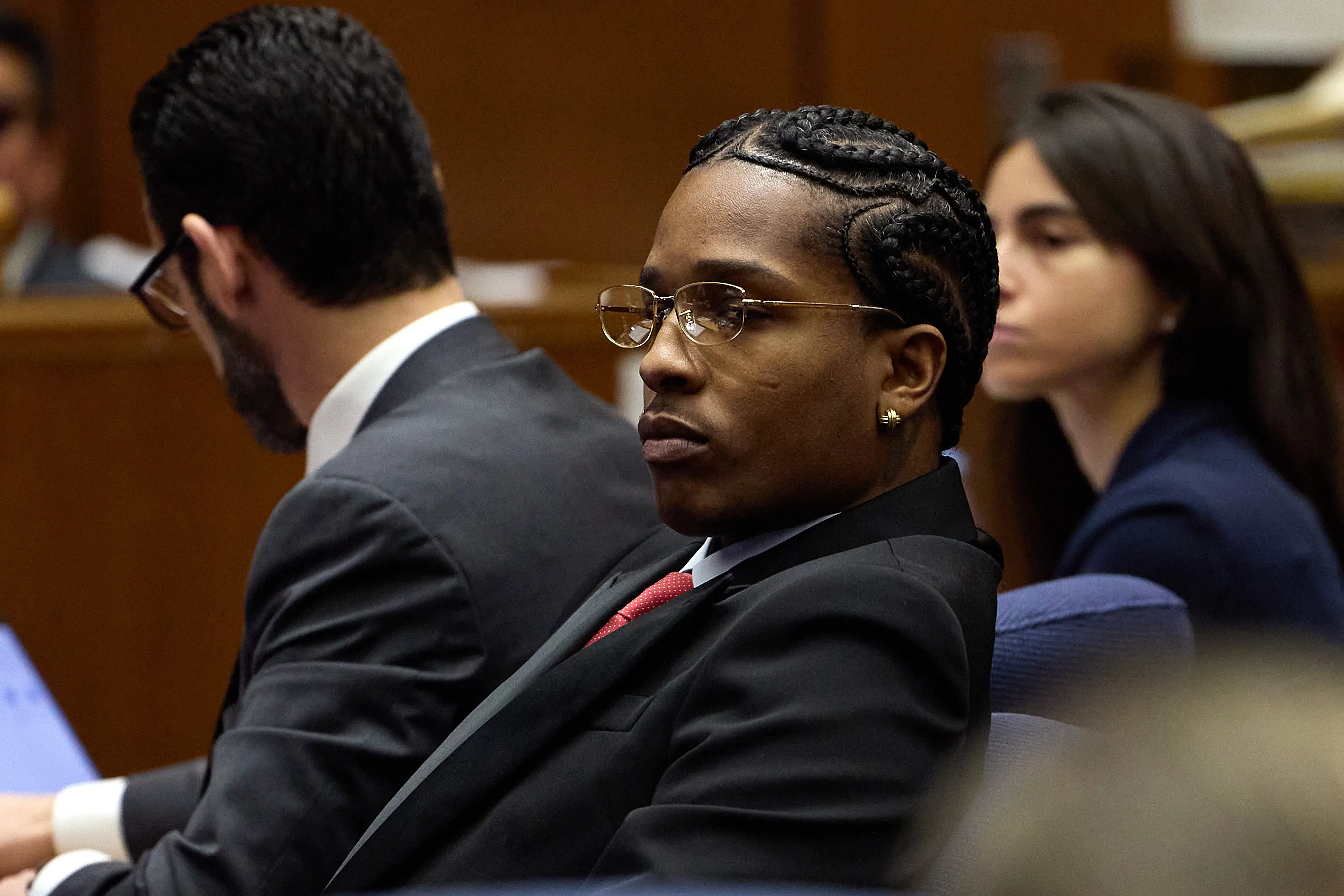 A$AP Rocky was found not guilty of two felony counts of assault (Allison Dinner - Pool/Getty Images)