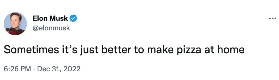 Elon Musk trolls Andrew Tate.