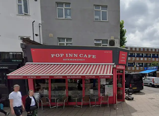 The girl died after drinking a milkshake from this London cafe (Google Maps)