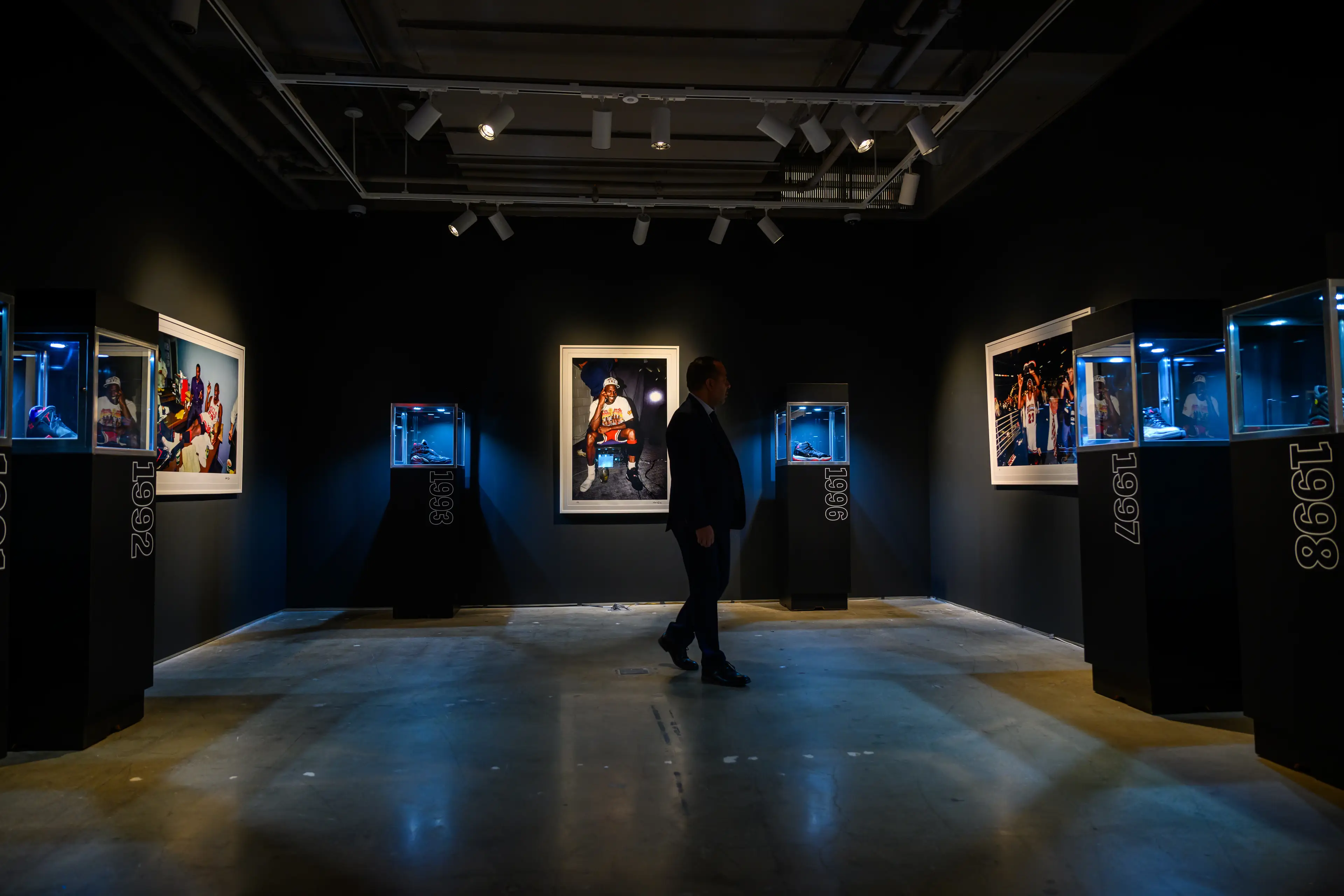 The collection on display (Alexi Rosenfeld/Getty Images)