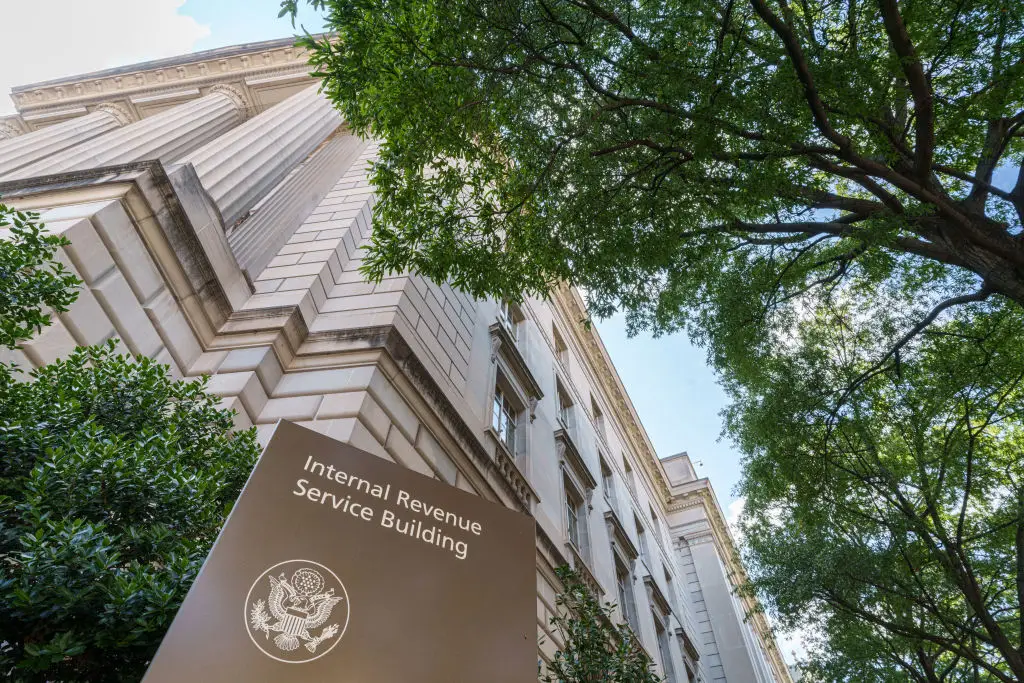 The US Internal Revenue Service's HQ in Washington DC (J. David Ake/Getty Images)