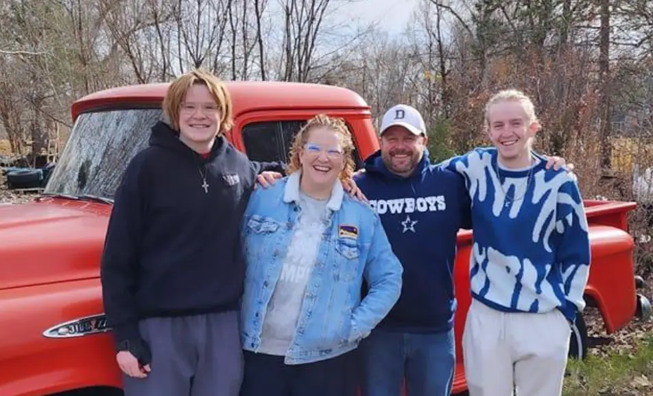 One of the sons was reportedly days away from graduating (Facebook/ Bailey Koch) 