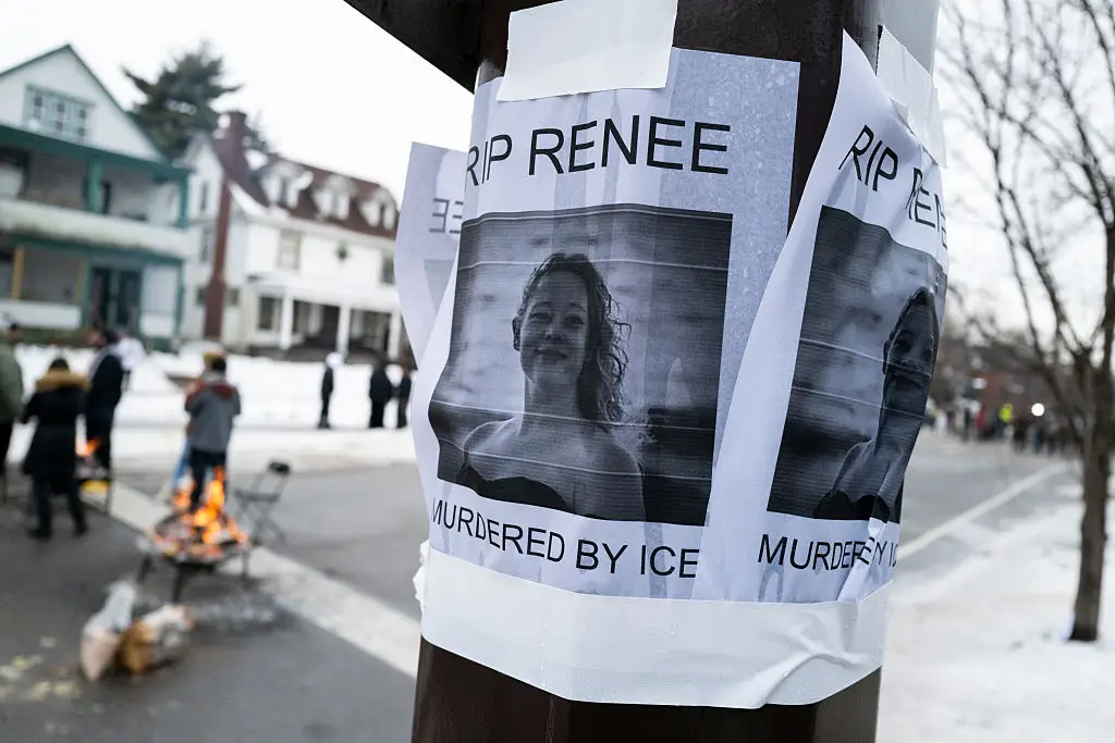 Renee Nicole Good was shot by an ICE agent on January 7 and died from her injuries (Stephen Maturen/Getty Images)